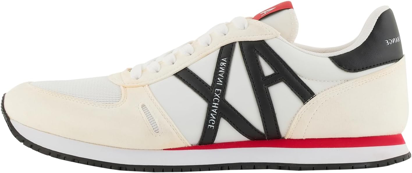 A|X ARMANI EXCHANGE Mens Lace Up Logo Sneaker