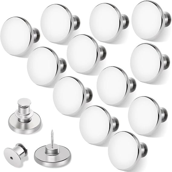 Ceryvop 12 Sets Adjustable Buttons for Loose Jeans Pants, Too Big Snap Tack Replacement