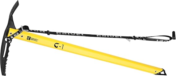 Grivel G1 Axe w/Leash - Yellow - 53 cm