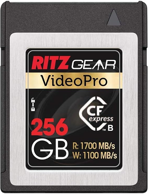 Ritz Gear 256GB High-Speed CFexpress Type B SD Card