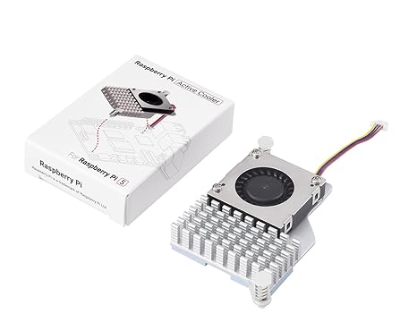 Official Pi 5 Active Cooler Compatible with Raspberry Pi 5