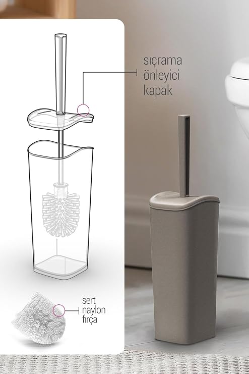 Smartware Soft Klozet Fırçası BEJ