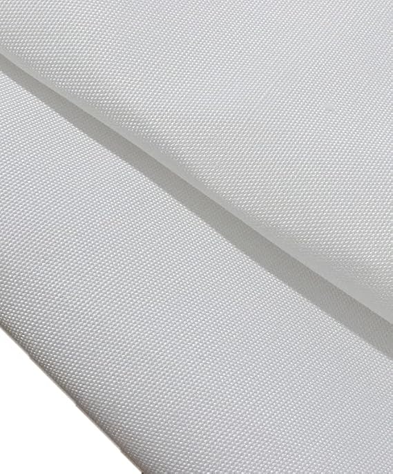 K28201 Waterproof Canvas Fabric,Unprinted Canvas, White Blank Canvas for Printing,Canvas Only, 12x16inch