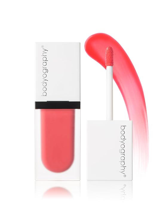 Bodyography Color Cassette Liquid Blush and Lip Tint - Multi Tasking Liquid Blush and Lip Product - Melody