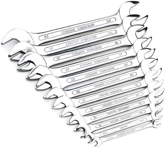 Brueder Mannesmann Tools M 110-12 Socket Ring Spanner Set 12 Part Set