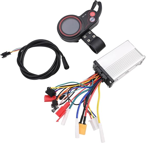 500W Brushless Motor Controller, with TF-100 LCD Display for Kugoo Electric Scooters 6-Pin Connection Aluminum Alloy(36V)