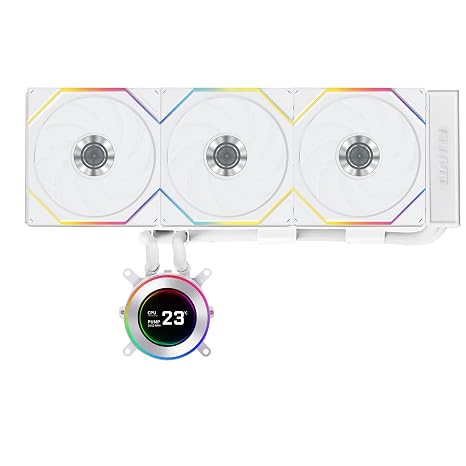 Lian Li Hydro-Shift II LCD-C 360TL Beyaz Sivi Sogutucu