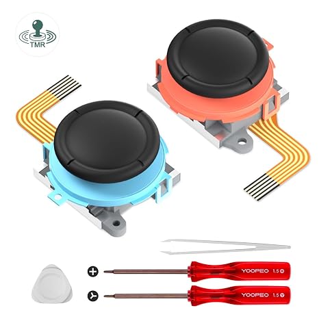 AKNES|GuliKit TMR Joystick Replacement for Switch 2 Joy-Con, Anti-Jitter