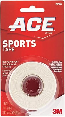 ACE Sports Tape, 1.5 Inches X 10 Yards Pack of 3