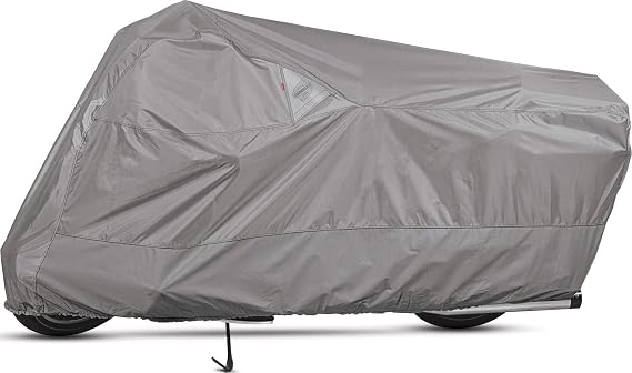 Dowco Guardian 50002-07 WeatherAll Plus Indoor/Outdoor Waterproof Motorcycle Cover: Grey, Medium