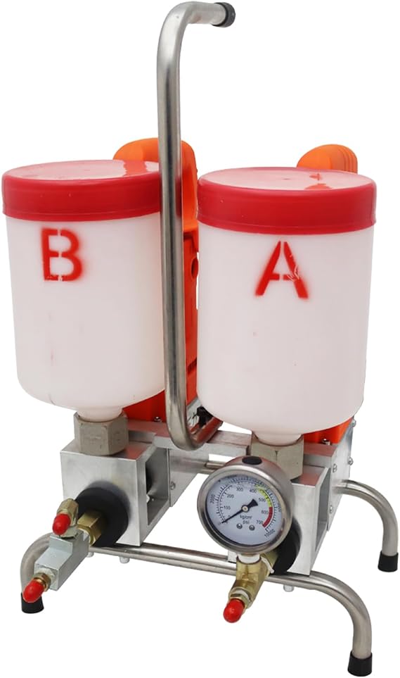 High Pressure Pouring Machine Electric Epoxy Polyurethane Foam Injection Pump Grouting Steel Machine 220V