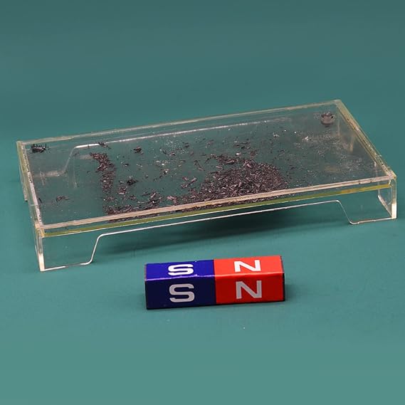 Magnetic Lines of Force Demo Set, 3D Magnetic Field Demonstrator - Physics Experiment Equipment - Used for Students to Use Teaching Aids and Teaching Aids