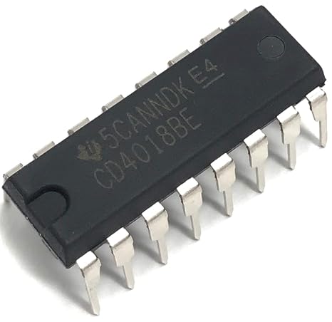 CD4018BE CD4018 CMOS Presettable Divide-By-N Counter IC Breadboard-Friendly (Pack of 10)