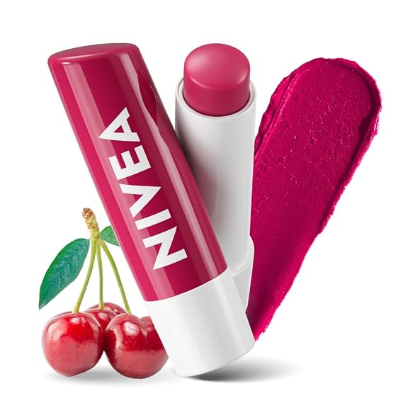 Nivea Lip Care Fruity Shine Cherry, 4.8gm