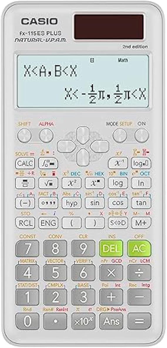 Casio fx-115ES Plus 2nd Ed Advanced Scientific Calculator