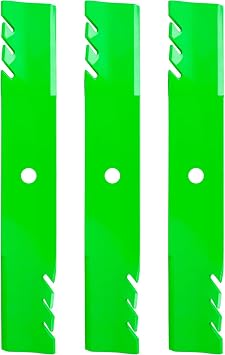 54" Deck Mower Blades (M143520, M145516, M152726) Fits John Dee re Z375R Z525E Z535M Z540M EZTRAK Z425 Z435 Z445 GX255 GX335 GX345 GX355 1023 1025R 1026R (3 Pack)