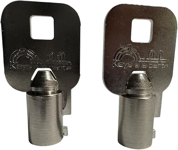 44744 Replacement Key Cut to Code on 1137S Tubular Blank for Fort Tubular Locks | KEYSALACARTE
