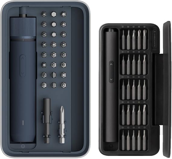 HOTO Electric Screwdriver Kit bundle with 25 in 1 Precision Electric Screwdriver Set