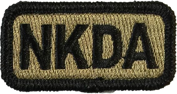 NKDA Tactical Patch 2"x1" - Coyote