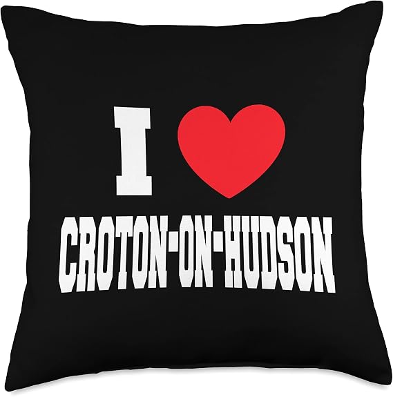 I Love Croton-on-hudson Throw Pillow