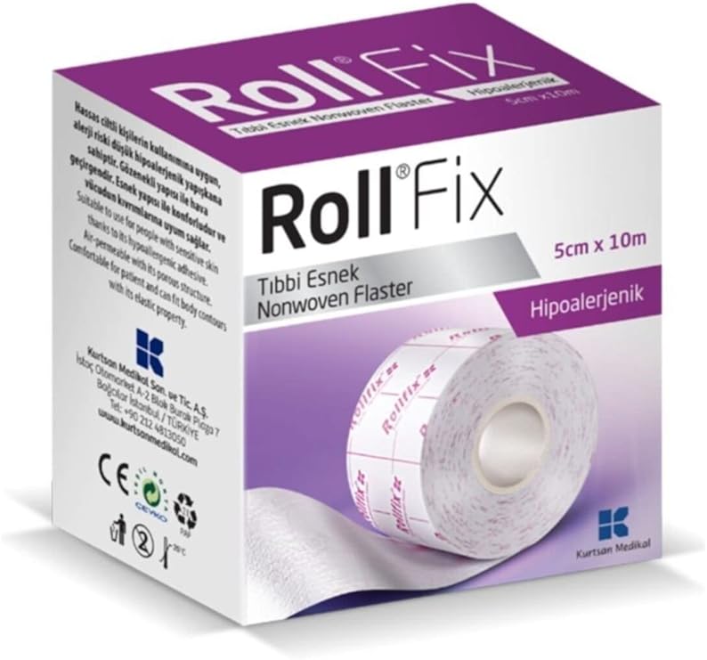 Roll Fix Flexible Hypoallergenic 5cm x 10m Medical Flaster