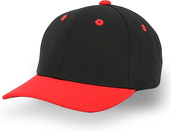 Trendy Apparel Shop Plain Infants Size Structured Adjustable Baseball Cap