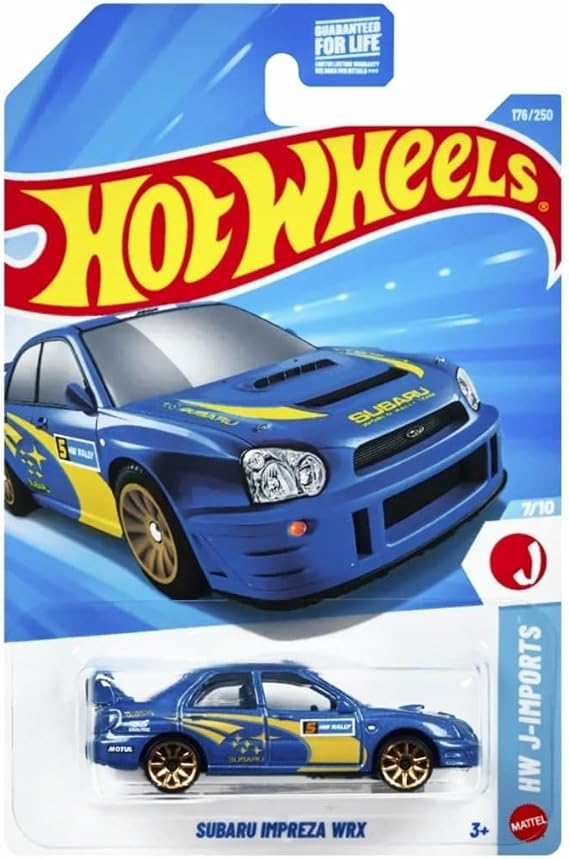 Hot Wheels Tekli Arabalar SUBARU IMPREZA WRX- JJK19 (KISA KART)