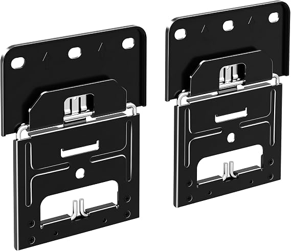 Ultra Slim TV Wall Mount, 0.3 Micro-Gap Low Profile TV Mount for 14"-80" Flat/Frame TVs, Holds up to 100 lbs, Minimalist Look, Hardware Kit Included