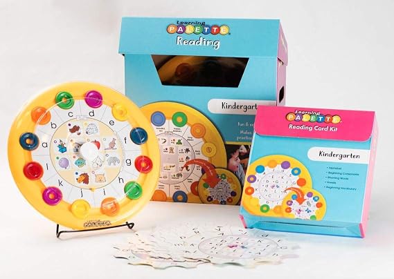 Learning Wrap-Ups Kindergarten Reading 1 Self-Correcting Base Center Kit