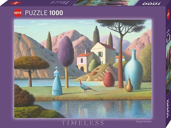Lady in Blue: 1000 Pieces