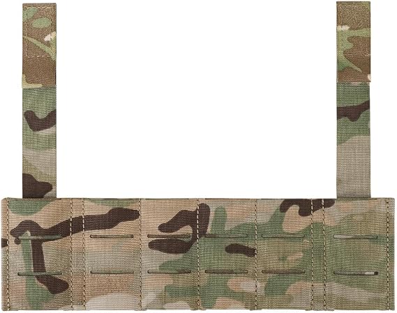 KRYDEX Full MOLLE Panel for Tactical Chest Rig Front Molle Webbing for End User Devices