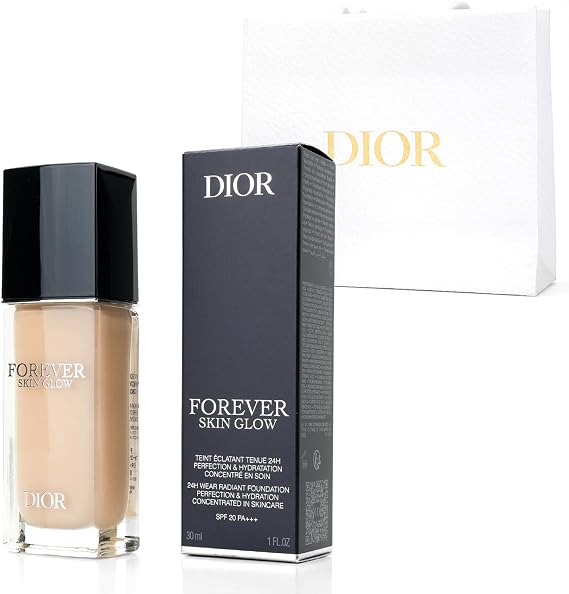 Domestic Genuine ProductDior Dior Skin Forever Fluid Glow SPF20/PA+++ #1N Neutral 30ml Liquid Foundation Base Makeup Makeup Cosmetics Cosmetics Moisturizing Hydration Firmness Gloss Birthday