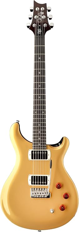 PRS SE DGT Electric with Moons, Gold Top with Gigbag