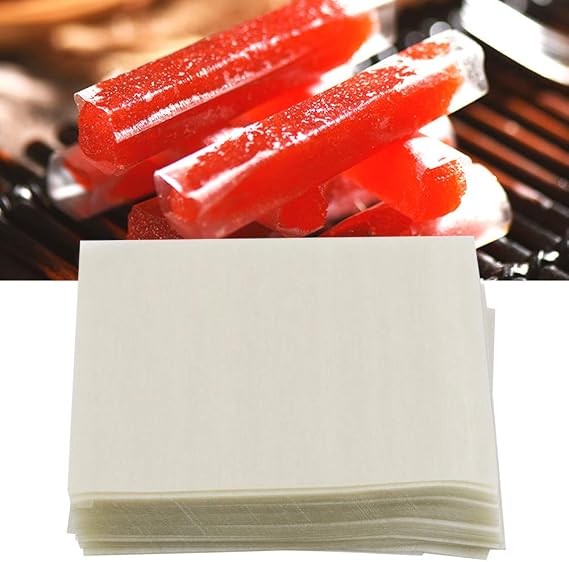 KIMISS Edible Rice Paper Sheets For Baking, 500Pcs, Wafer Paper, Rice Cake Candy Wrapping Sheets, Suitable For Caramel,