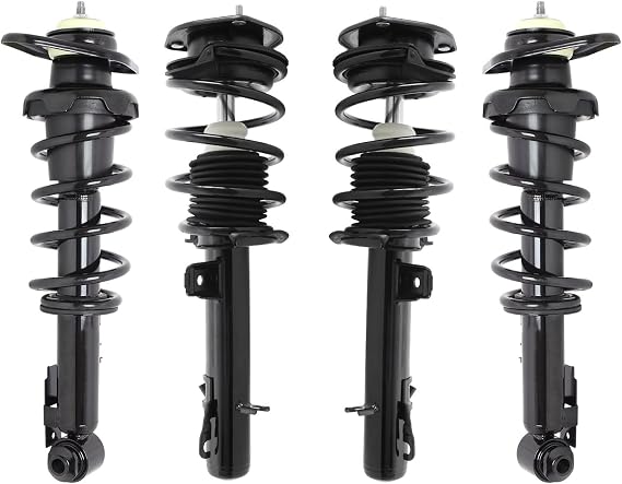 COMPLETESTRUTS - Front & Rear Complete Strut Assemblies with Coil Springs Replacement for 2007-2015 Mini Cooper - Set of 4