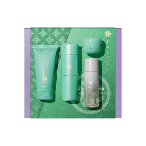 Tatcha The Starter Ritual Set - Pore-Refining & Clarifying Set | 2 Week Introductory Set | $92 Value