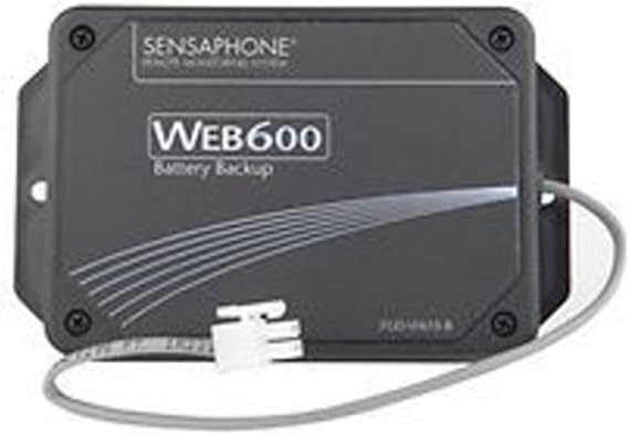 Sensaphone WEB600 Battery Backup