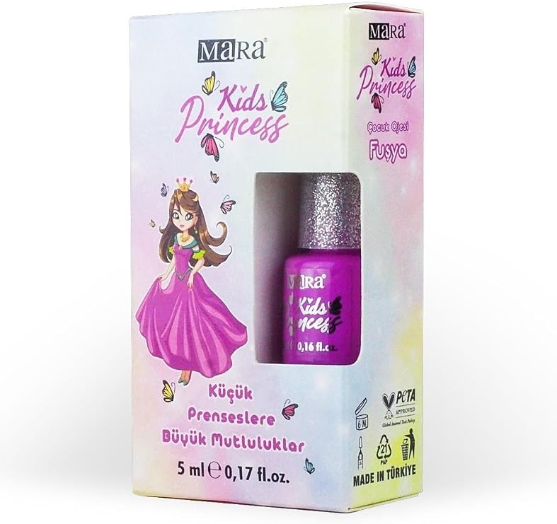 MARA KIDS PRINCESS COCUK OJE FUSYA 5 ml. - SU BAZLI