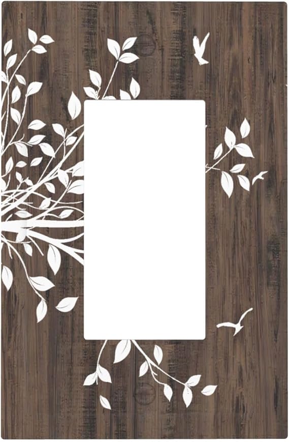 Rustic Tree Wood Light Switch Cover Decorative