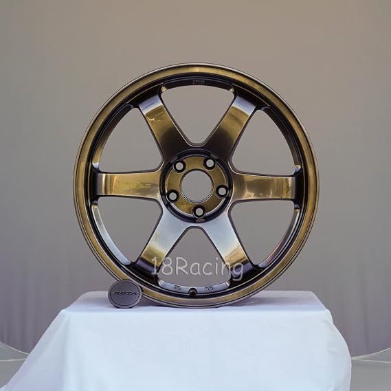4 PCS ROTA GRID 18x8.5 PCD: 5X100 OFFSET:44 HB:73 HYPERBLACK