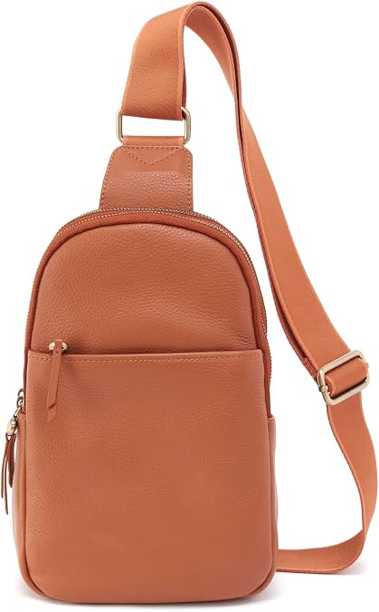HOBO Cass Leather Sling Bag for Women