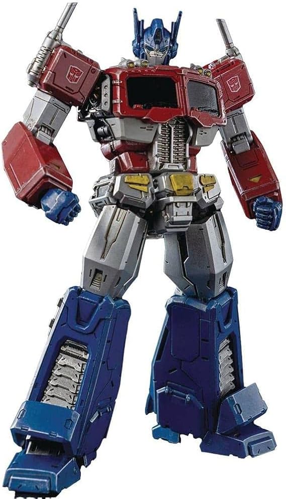 ThreeZero Transformers: Optimus Prime MDLX Collectible Figure, Multicolor