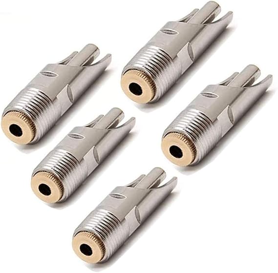 Stainless Steel Pig Waterer,NPT 1/2" Automatic Pig Nipple Drinker Feeder Waterer (5 pcs)