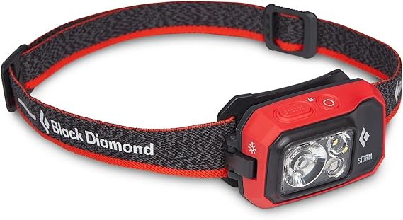 BLACK DIAMOND Storm 450 Headlamp, AAA Powered, Dimmable, Bright, BD Octane