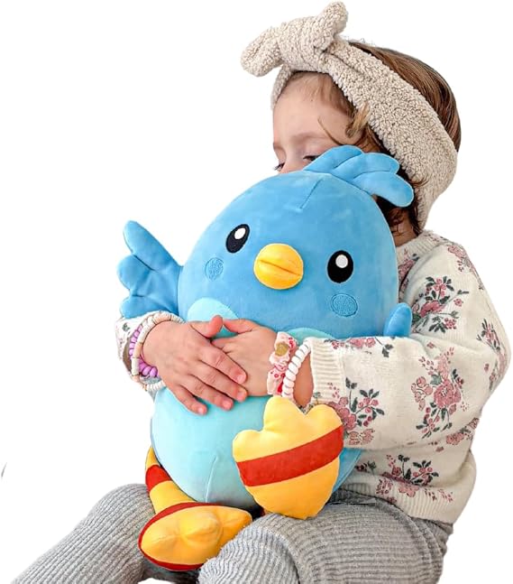 DITTY BIRD Plush Toy 12 Inch Stuffed Animal | Soft Preschool Toys for 6 12 Month Year Old Girls and Boys and Up | Playtime & Naptime Companion | Soft Deluxe Materials | Classic Children's Gift