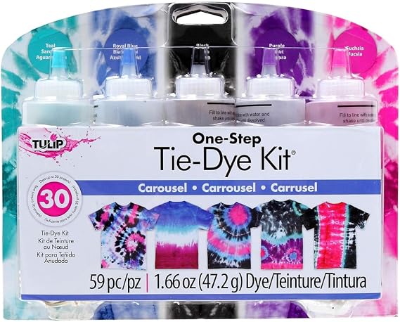 Tulip One-Step Tie-Dye Kit, Medium, 12 Pack