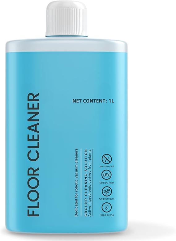 1000 ml Original Flavor Compatible with Roborock Cleaning Solution | Residue & Streak Free, Suitable for All Robot Vacuum Cleaners and Wireless Wet Dry Dual-Use Vacuum Cleaners