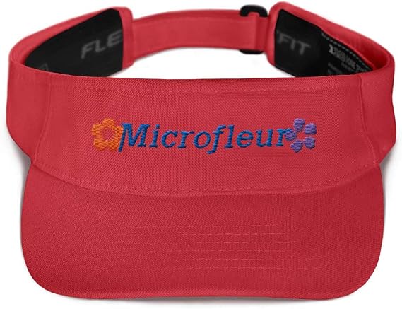 Microfleur Visor (Red)