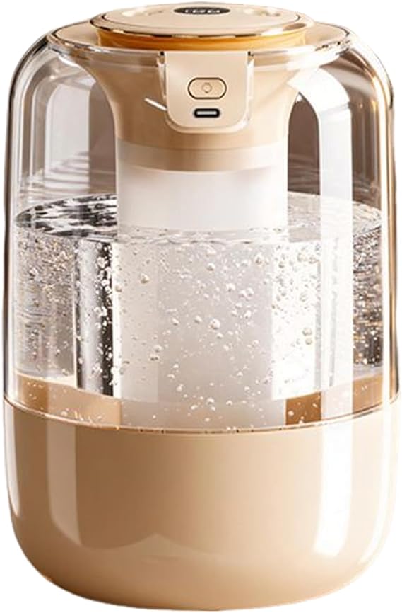 Ultrasonic Humidifier Quiet Digital Display 2 Outlet