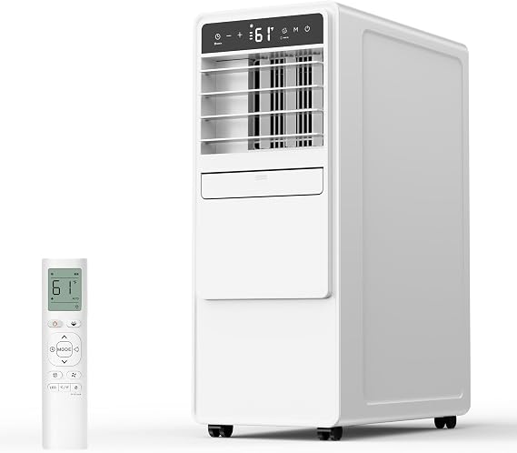 12000BTU Portable Air Conditioners with Remote, Floor Standing Cooling Portable AC Unit